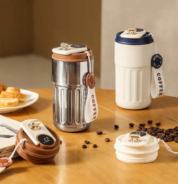 ThermoToGo™ | Your Stainless Steel Coffee Mug with Temperature Control