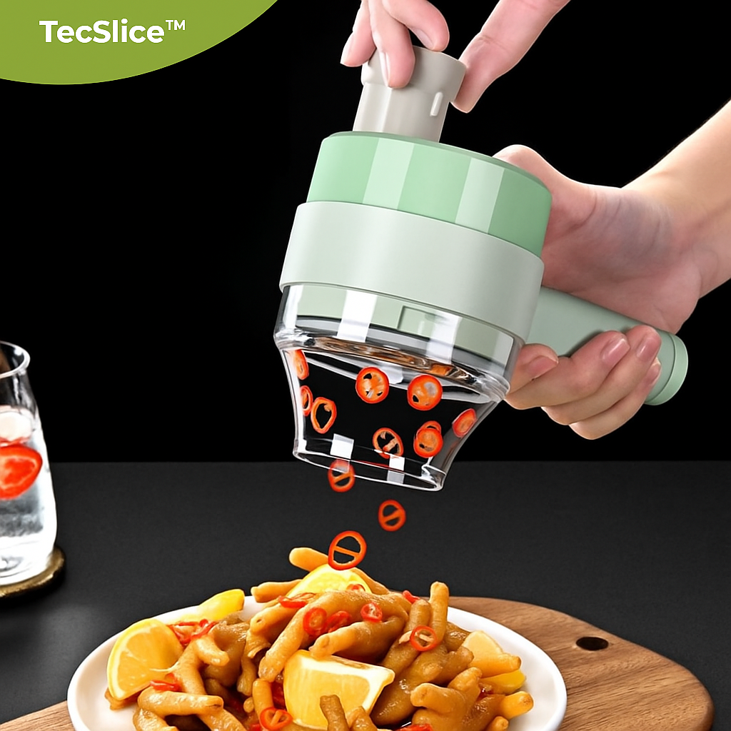 TecSlice™ – Simplify Cooking with 4 in 1 Power