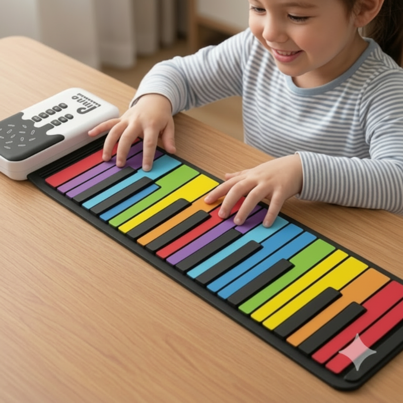 Roll-up Piano Keyboard – Creatief & Leerzaam – Opvouwbare Piano